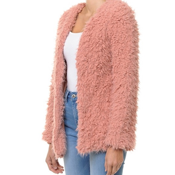 TEDDY FAUX FUR JACKET - Picture 3 of 4